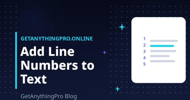 How to Add Line Numbers to Text or Code (and When Numbering Helps Debugging)