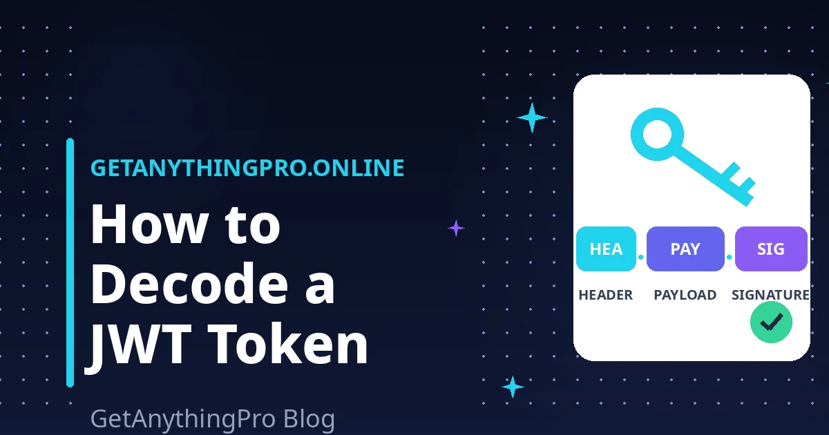 How to Decode a JWT Token: A Beginner's Anatomy Guide