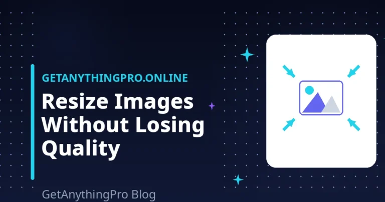 How to Resize Image Without Losing Quality: 7 Simple, Proven Methods
