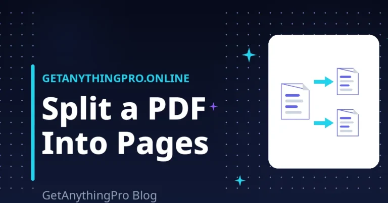 How to Split PDF Into Pages: 3 Proven Free Methods