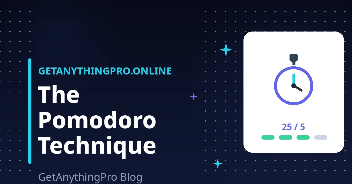 Pomodoro Technique Explained: The Honest, Complete Guide to the 25-Minute Method