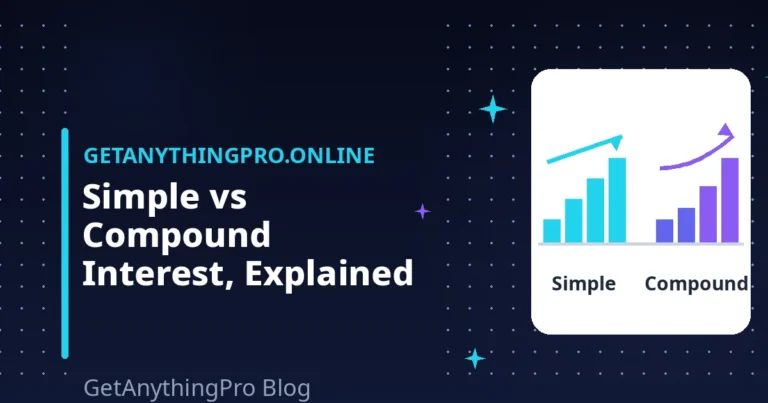 Simple vs Compound Interest Explained (With Examples)