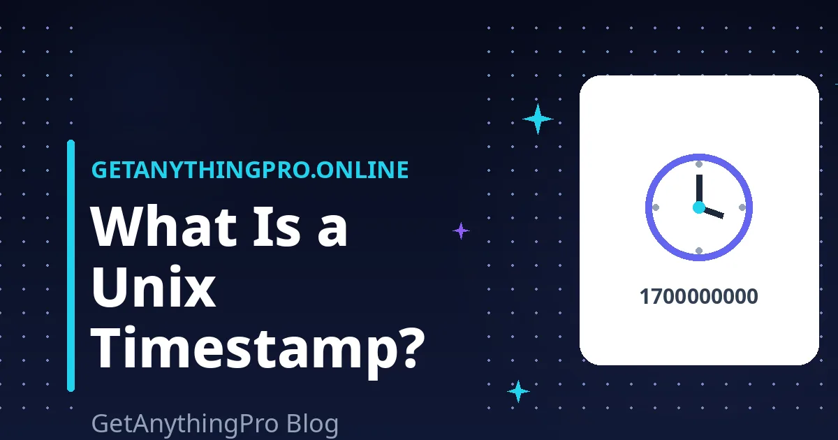 What Is a Unix Timestamp? Converting Epoch Time Without the Headache